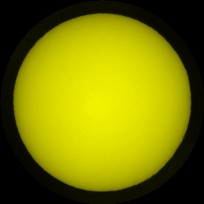 Live image of the sun