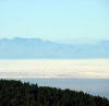 Picture of Scenic overlook viewing White Sands.  Click to enlarge.